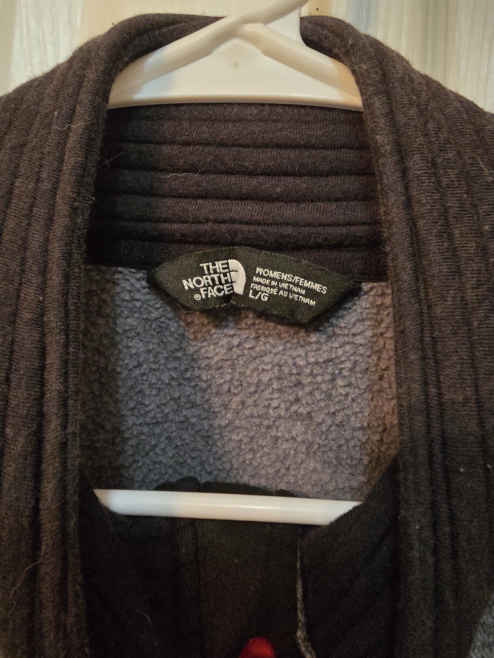 The North Face Women's Black & Gray Full-Zip Jacket Size Large - Picture 3 of 4